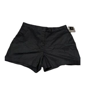 New Mossimo Women’s Stretch Black Shorts Size 14 NWT